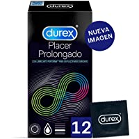 Durex Preservativos Placer Prolongado con Efecto Retardante - 12 condones